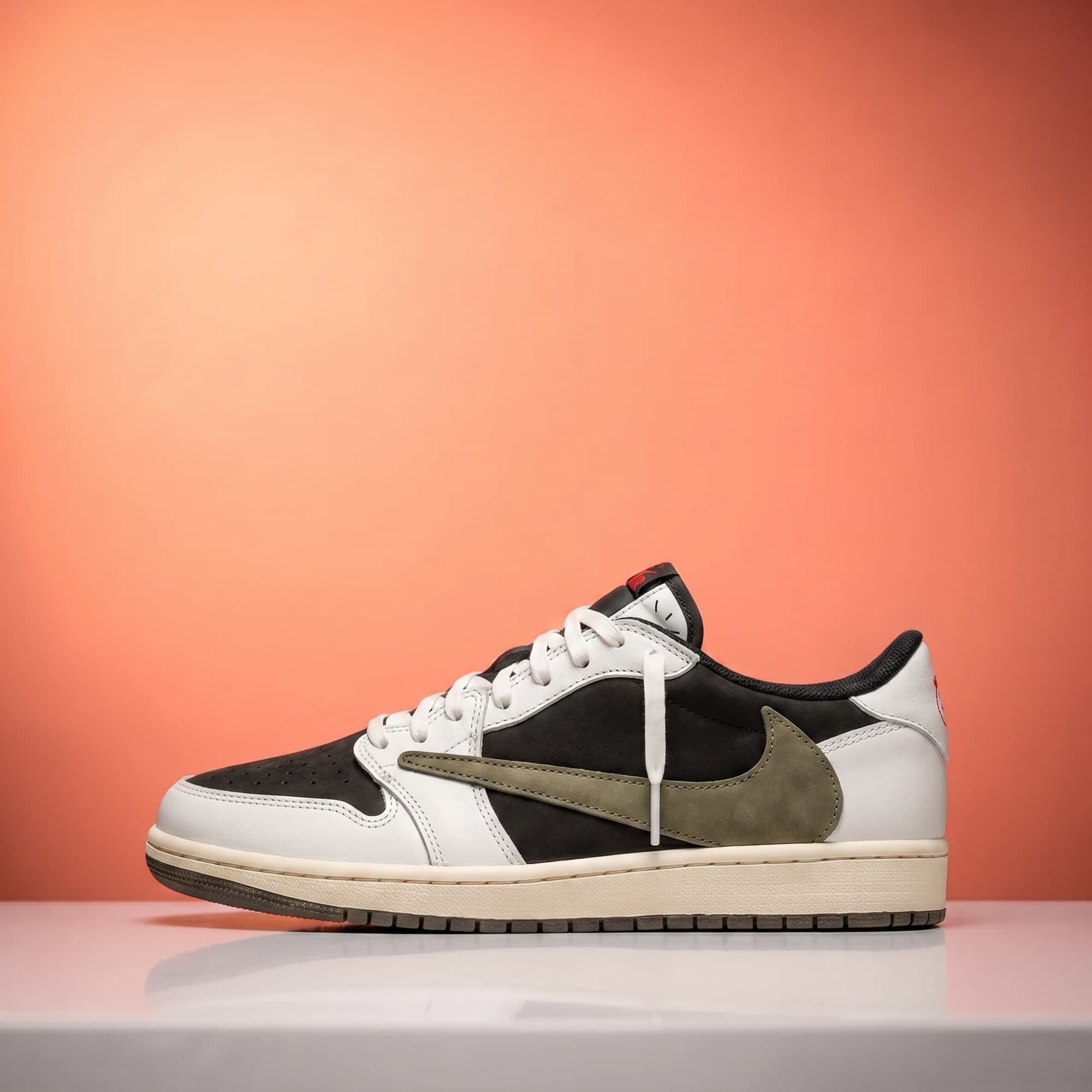 Travis Scott x Air Jordan 1 Low — Olive
