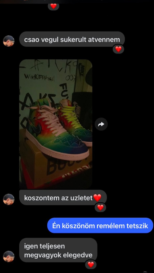 Vásárlói visszajelzés