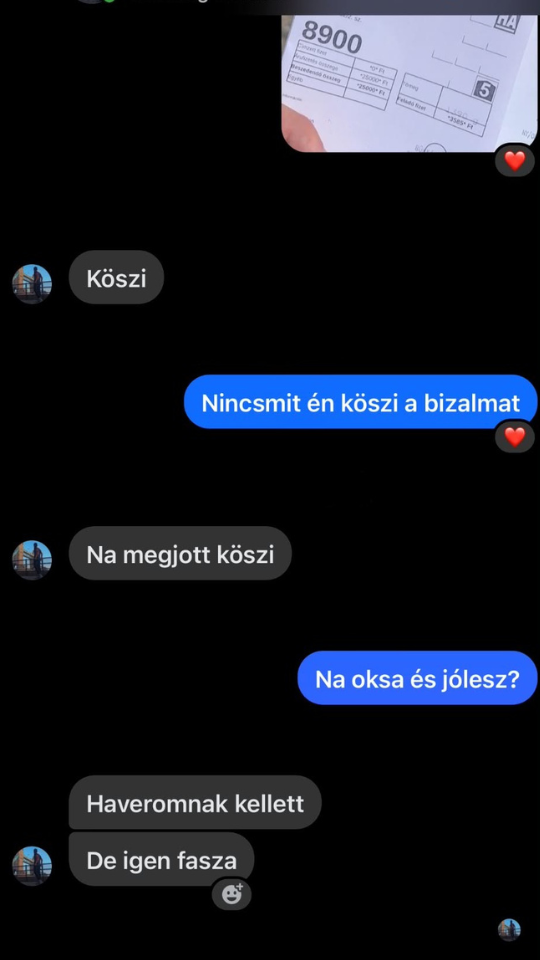 Vásárlói visszajelzés