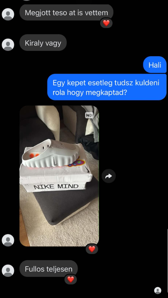 Vásárlói visszajelzés